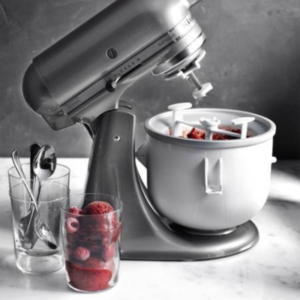 KitchenAid Ice Cream Maker Attachment, KSMICM - White