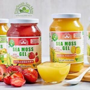 Sea Moss Gel by BioVitalica Irish sea Moss raw Organic Premium Quality